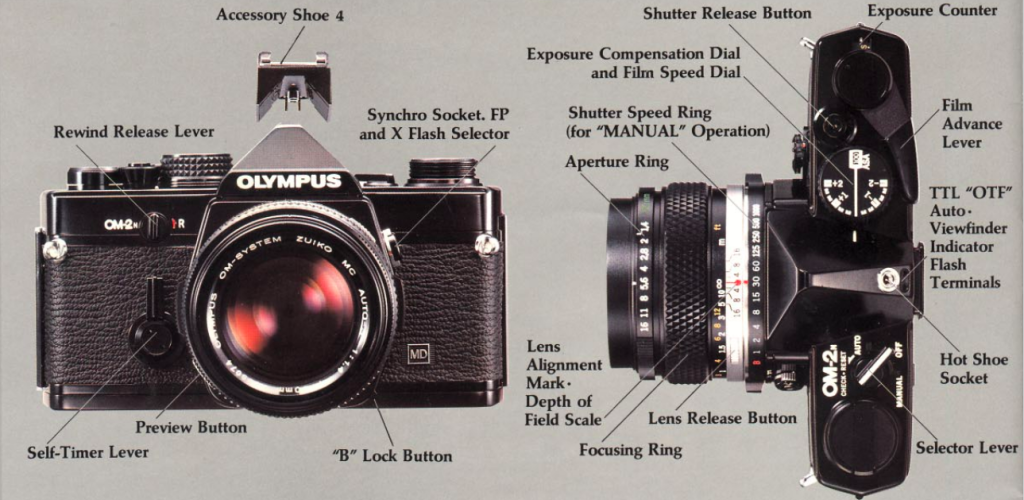 Om2 Sign Olympus OM-2 & OM-2N: SLRs with Revolutionary Metering