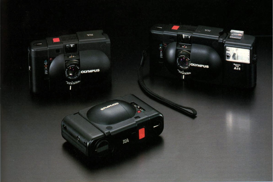 olympus xa cameras compared
