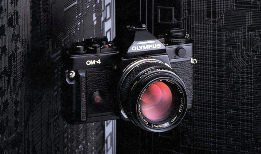 Olympus OM-4 camera promo