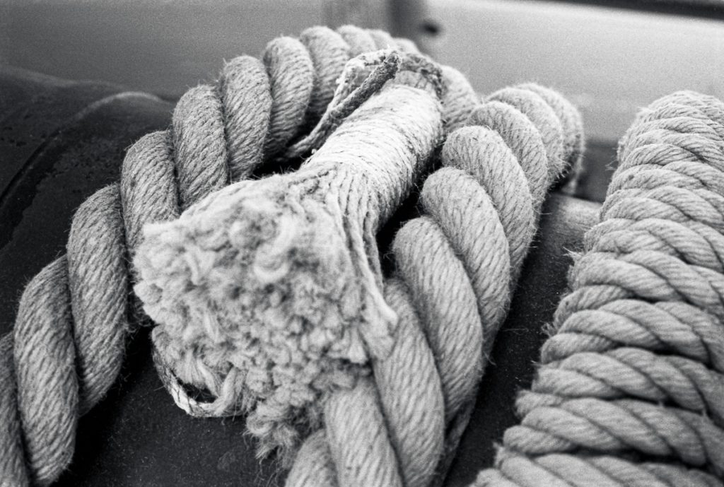 ropes below deck, victory